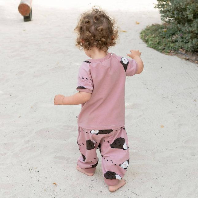 kids hedgehog clothing set