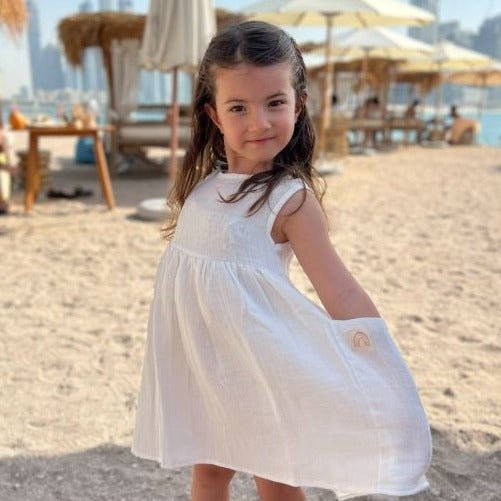 kids summer dress organic cotton
