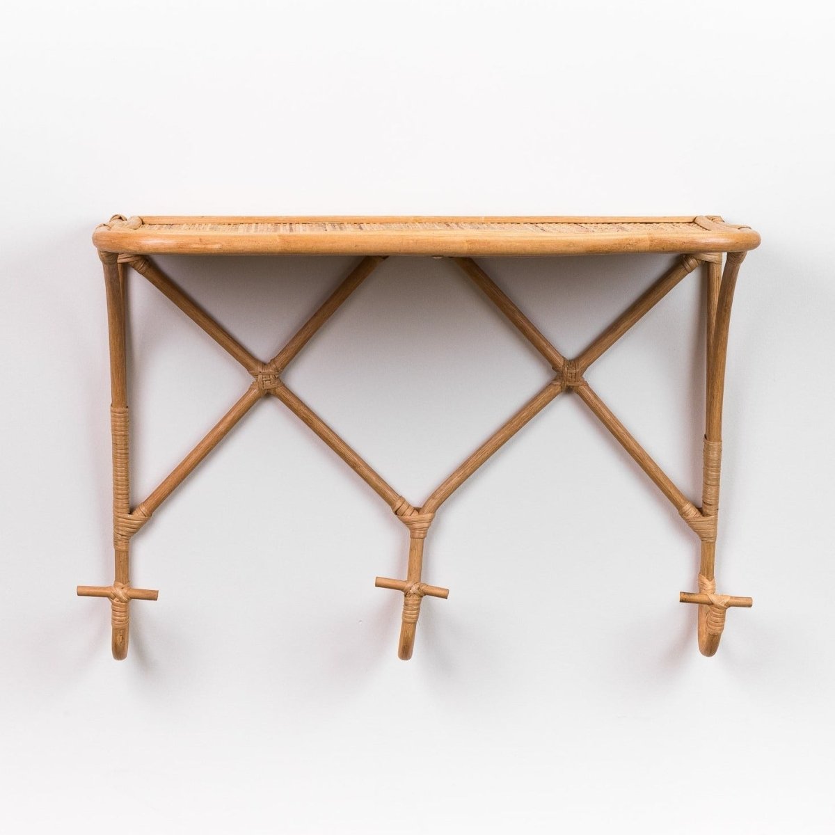 Harvey Wall shelf with hooks maison tini