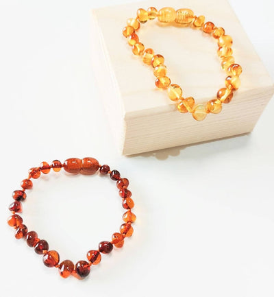 Amber Anklet