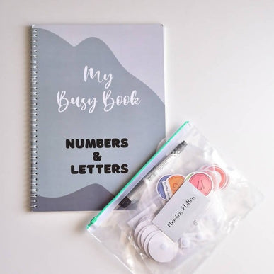 Numbers & Letters Busy Book.