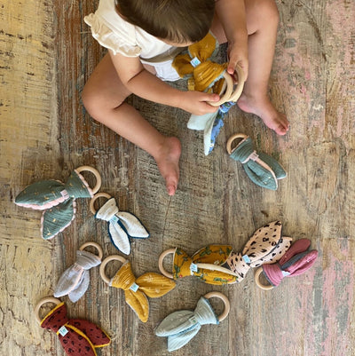 bunny ears teether