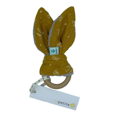 mustard teething toy