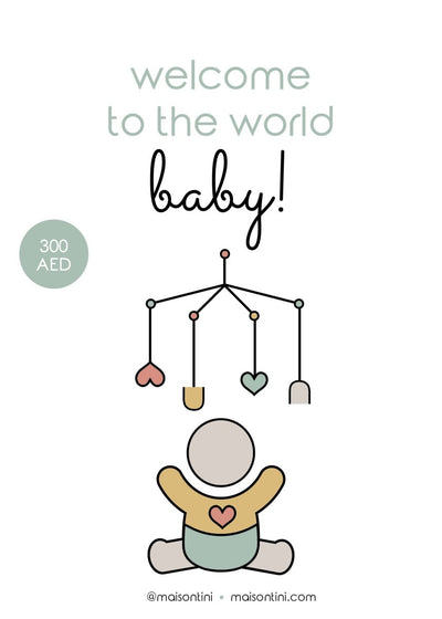 Maison Tini Welcome to the World Gift Card