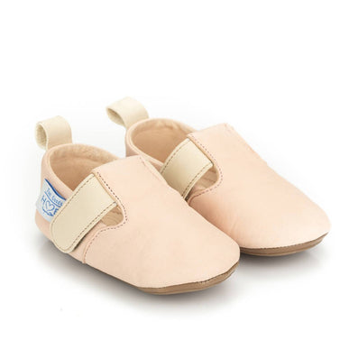 pastel pink soft sole sandals