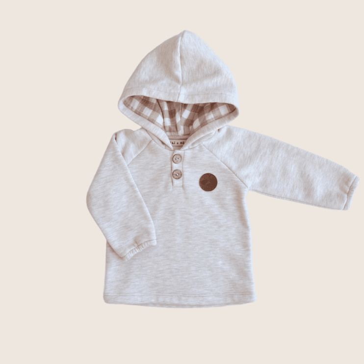 cream hoodie