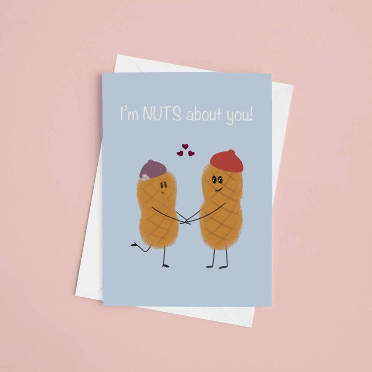 punny love greeting card