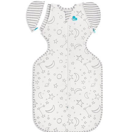 Swaddle Up Transitional Bag Bamboo Cream (Moon and Stars)