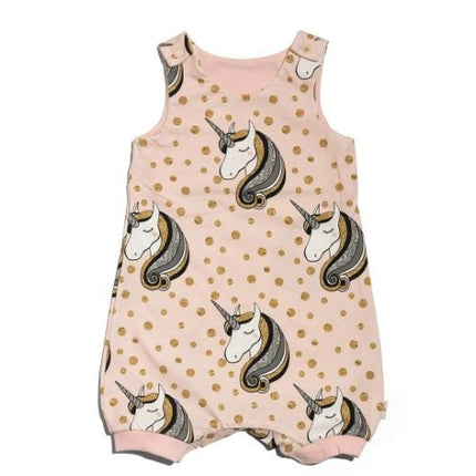 Unicorn Pink Romper
