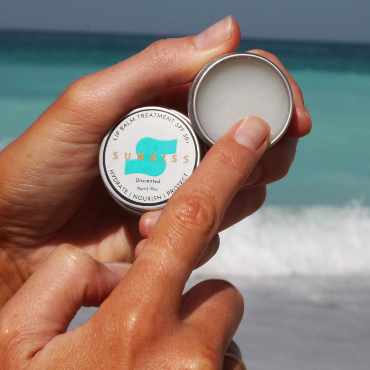 SunKiss Protective Lip Balm Treatment SPF 30+ Unscented (10g)
