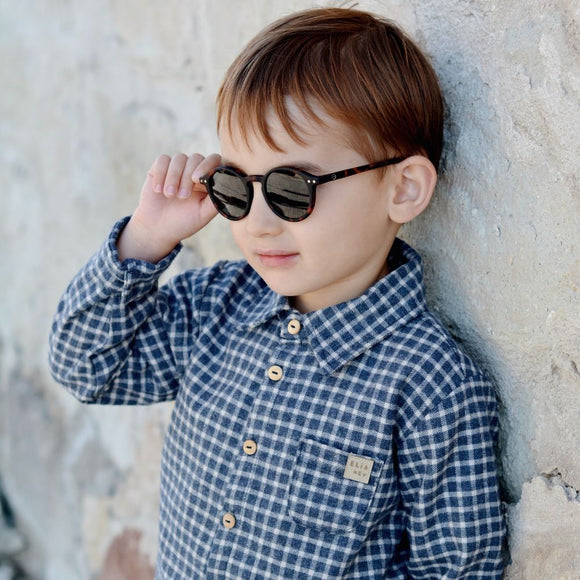 checkered kids shirt