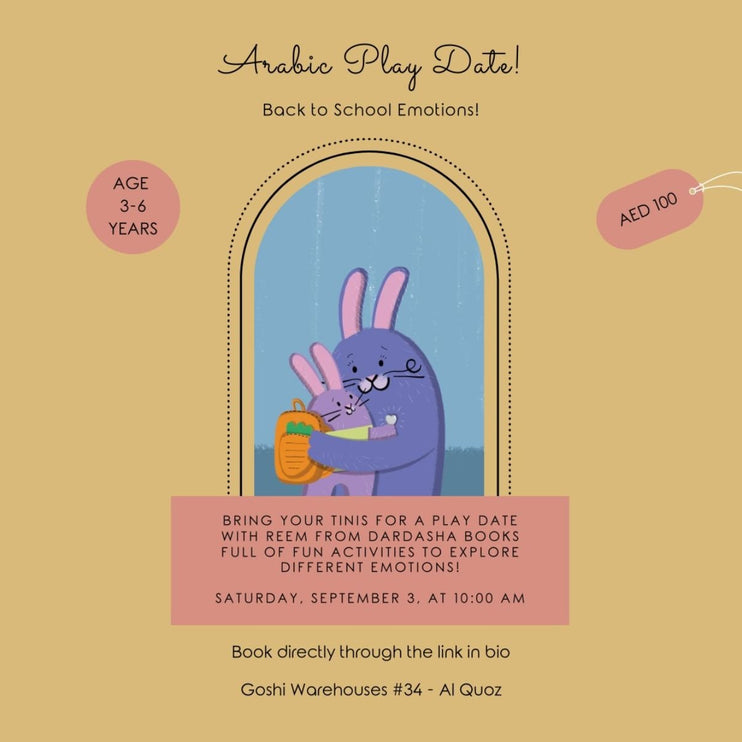 Arabic Play Date- Back to school emotions!
