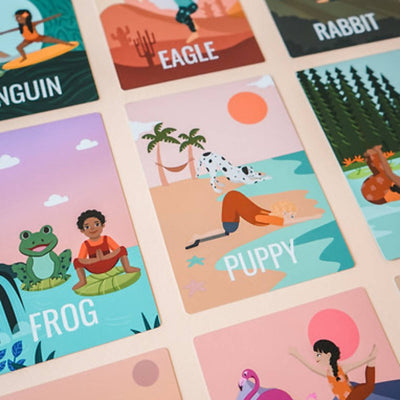 yoga practice cards