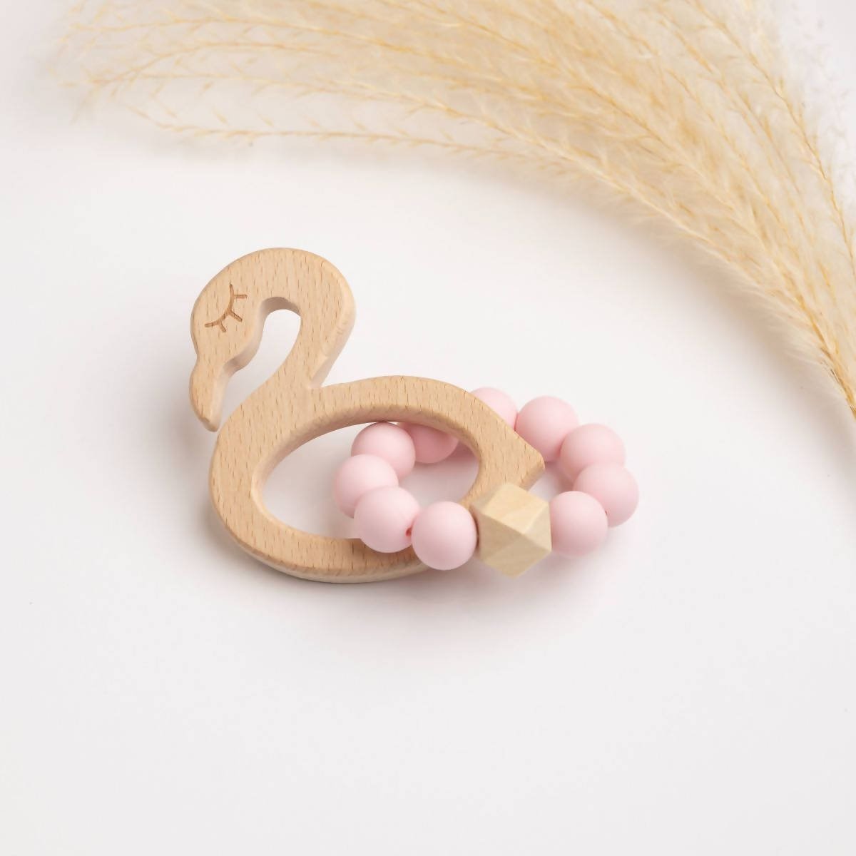 flamingo teether