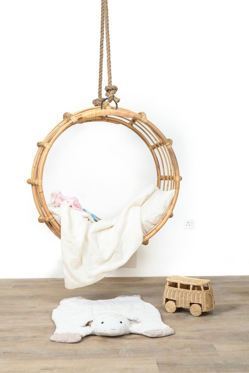 rattan swing