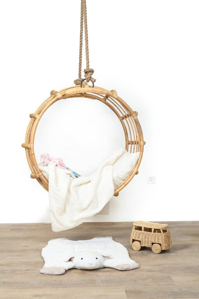 rattan swing