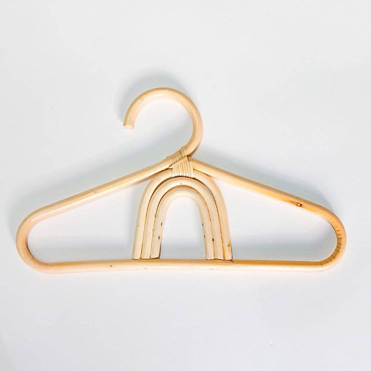 rainbow rattan hanger