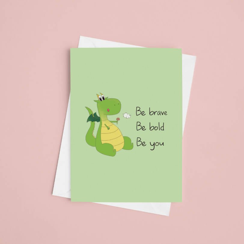 be you greeting card