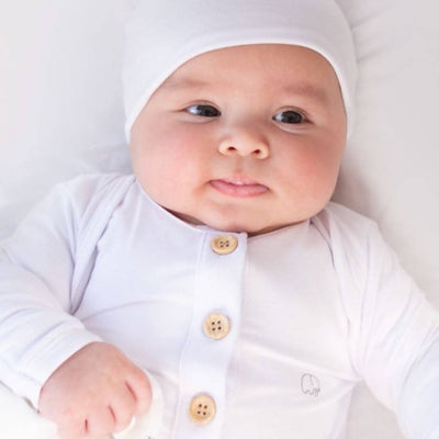 white baby set