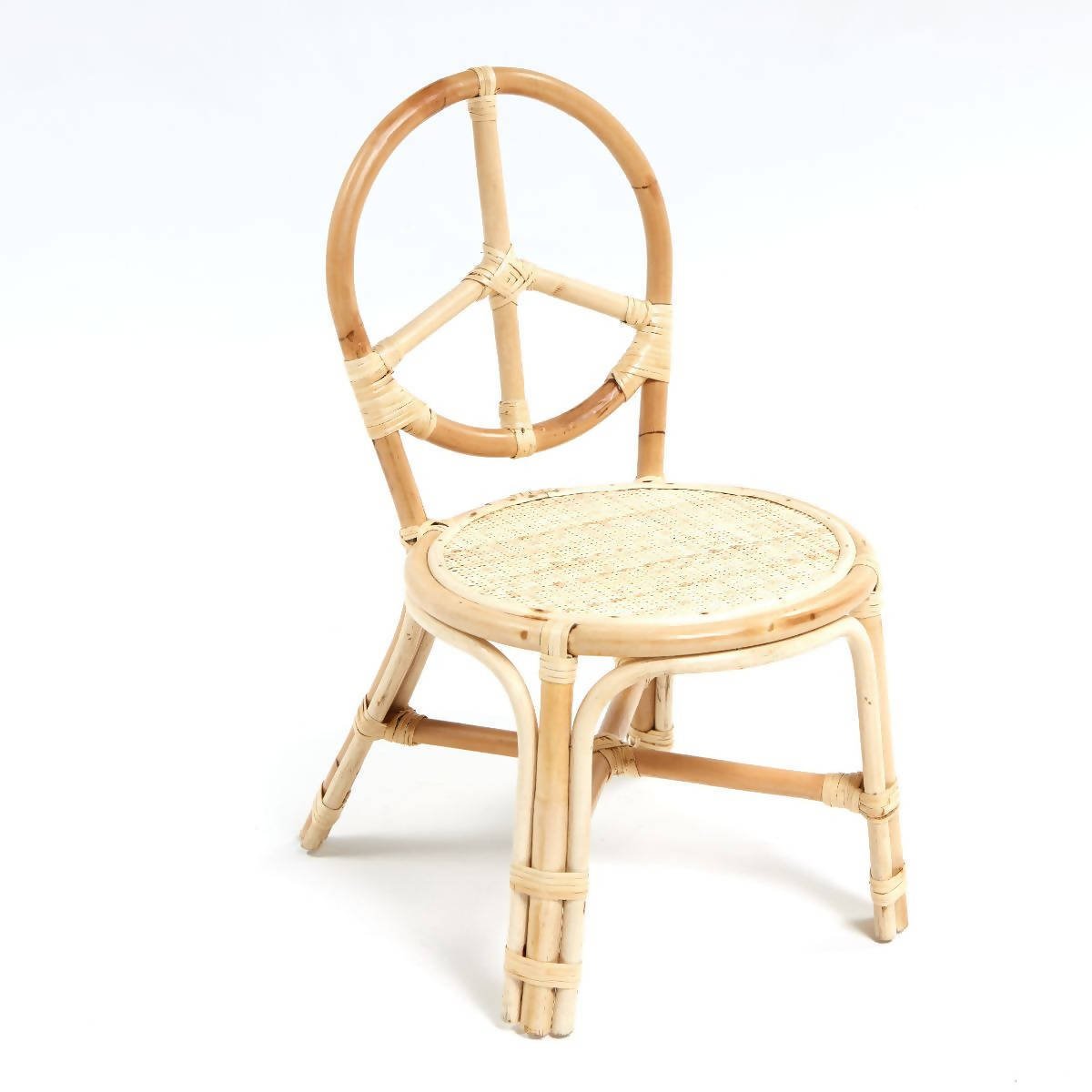 Peace Kids Rattan Chair