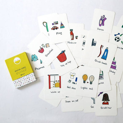 bilingual routine cards