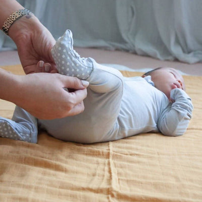 natural bamboo rompers