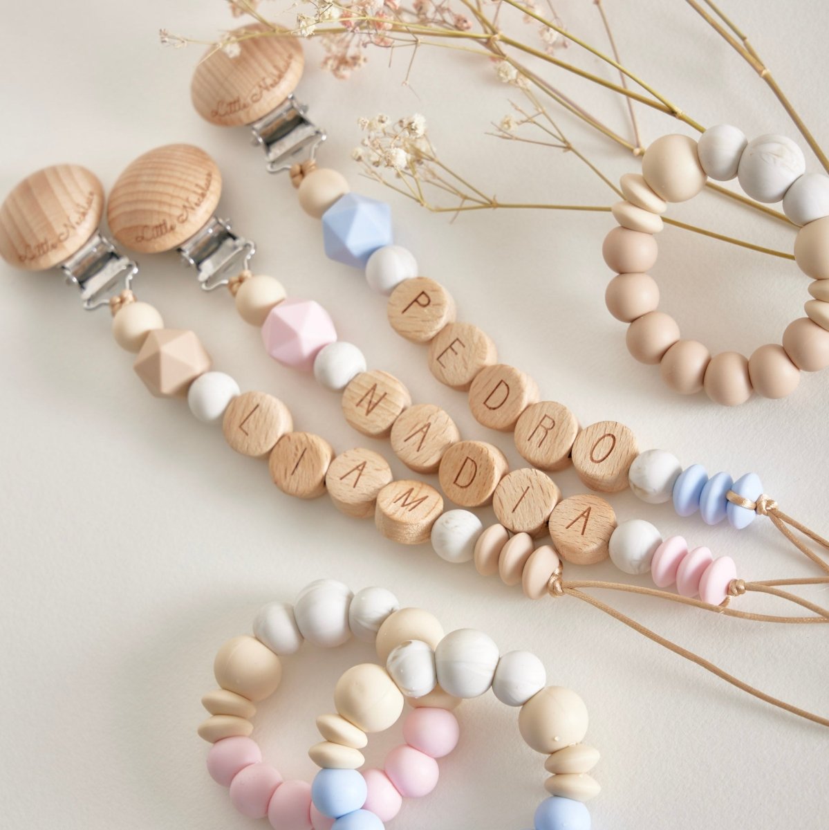 personalized pacifier clip