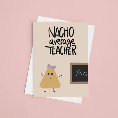 teacher thank you card