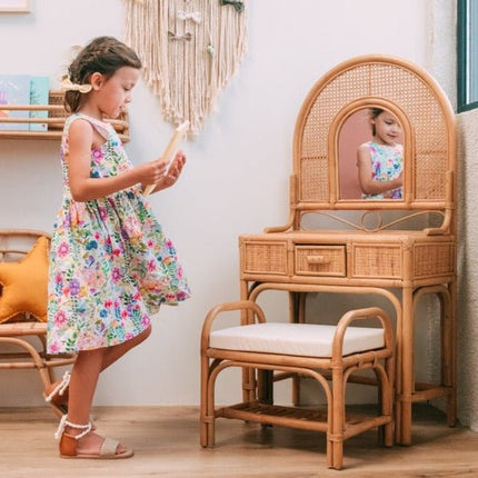 Lila Vanity Dresser Set (stool included)