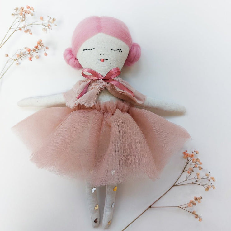handmade ballerina doll