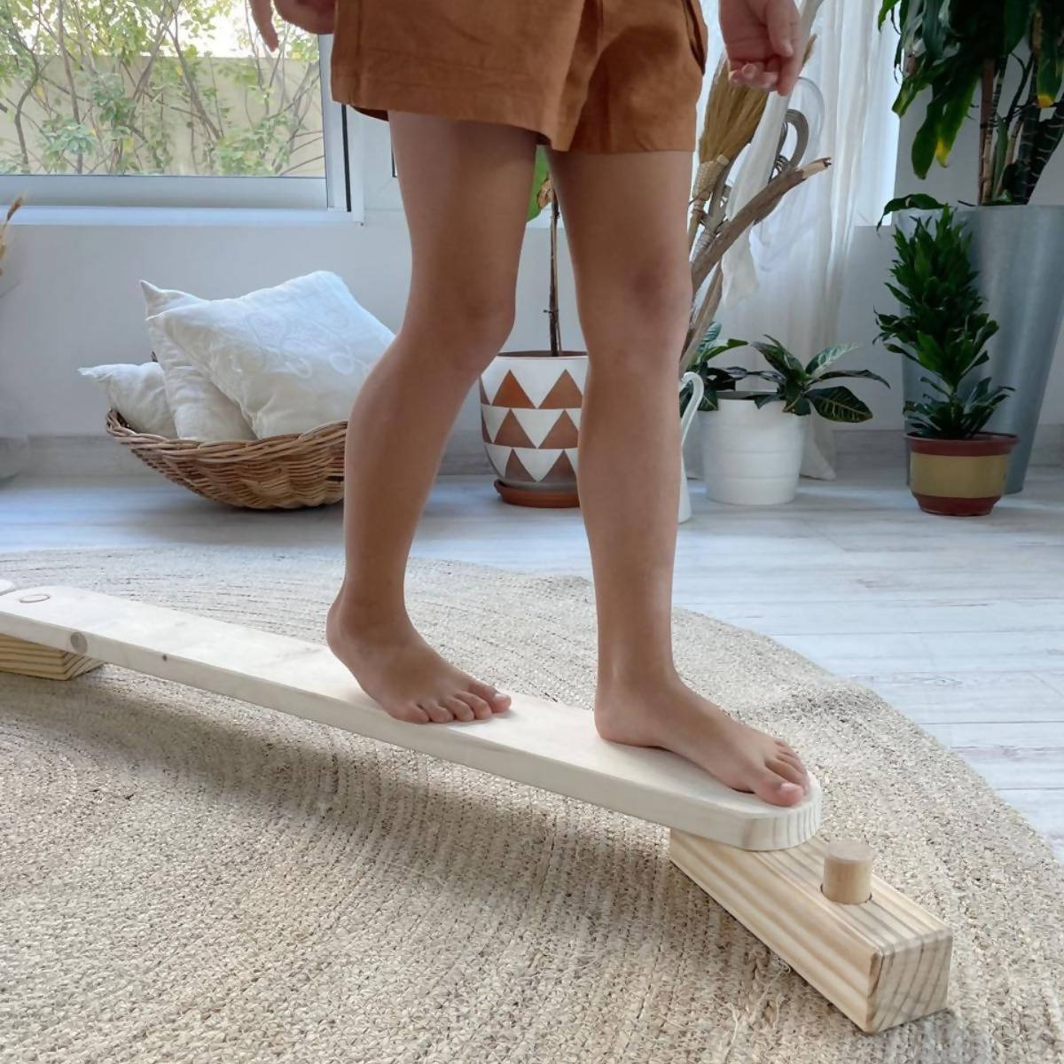 Zig Zag balance beam