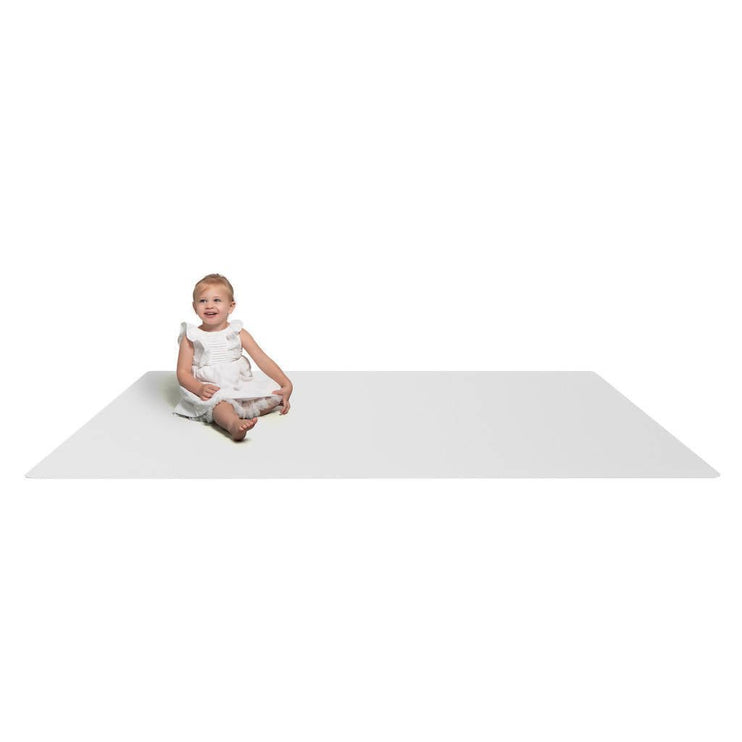 Vegan Leather Play Mat - Grey