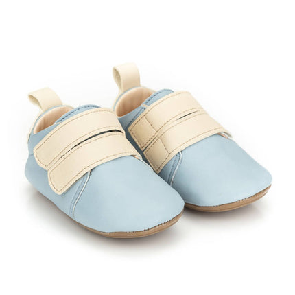Soft Sole Sneakers - ZAYN - Sky Blue/Cream