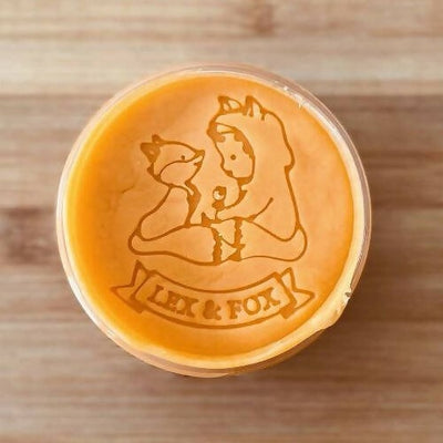 orange playdough 