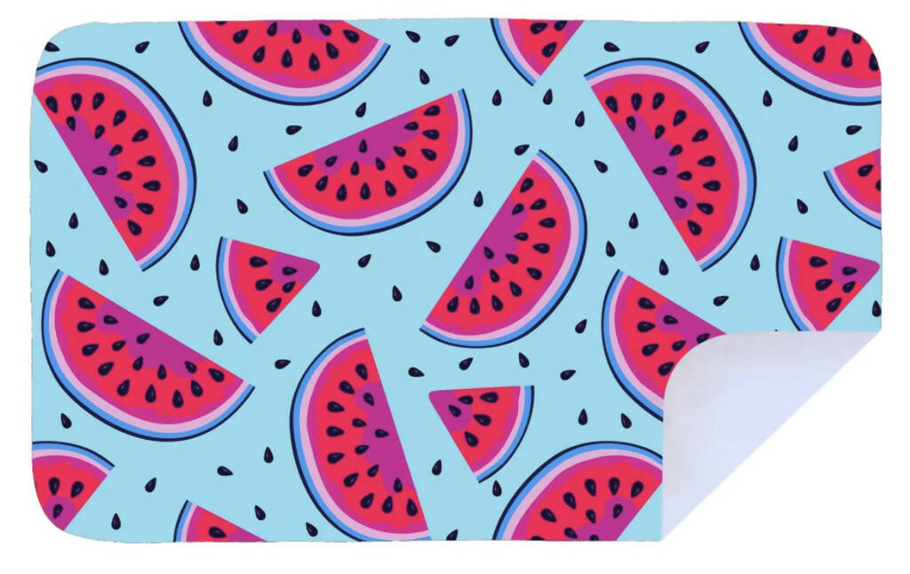 Small Floating Watermelon L Towel