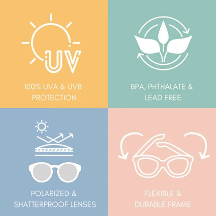 UVB protected sunglasses