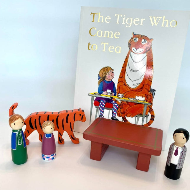 tiger who came to tea story sack