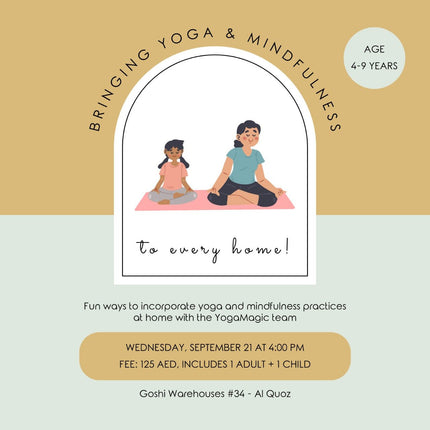 WED Sept 21 Bringing Yoga & Mindfulness to every home