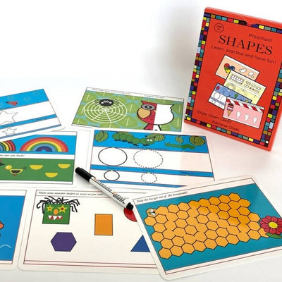 shapes activity cards