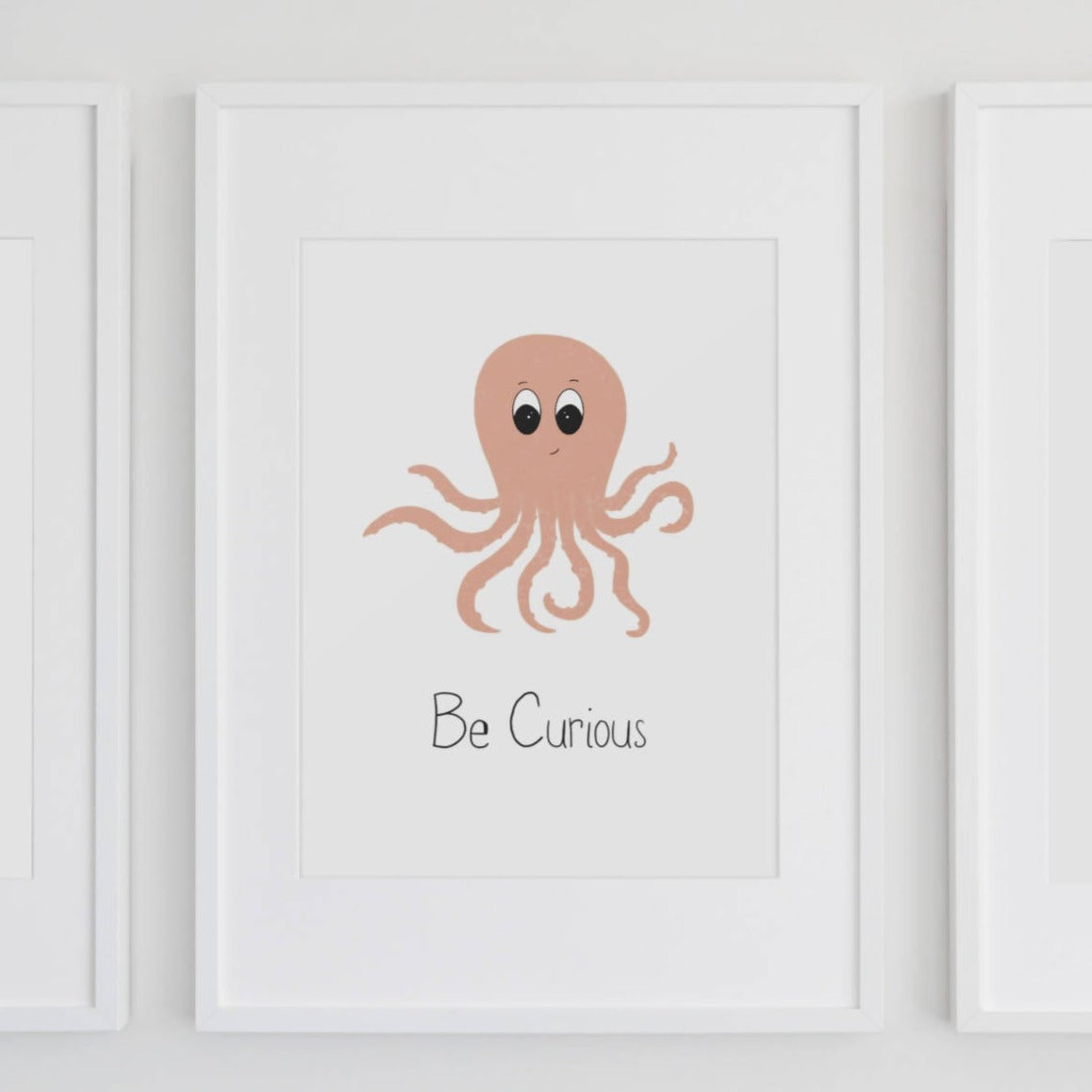 Octopus art print