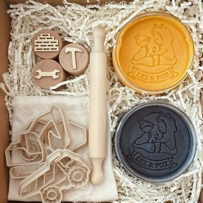 construction playdough set 