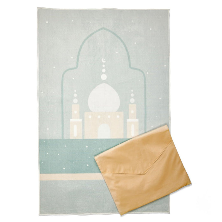 Adults Prayer mat with customisable velvet pouch