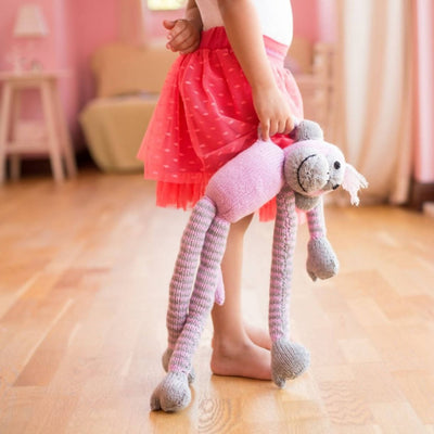 hand knitted toy