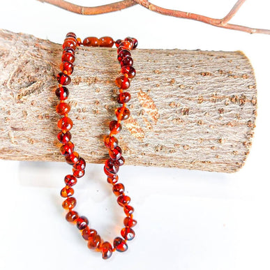 classic amber baby necklace