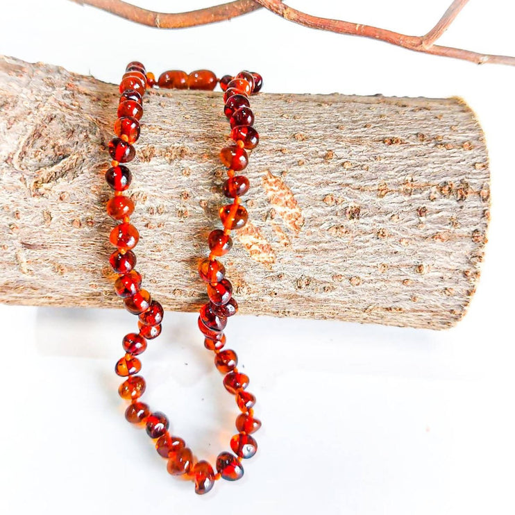 classic amber baby necklace
