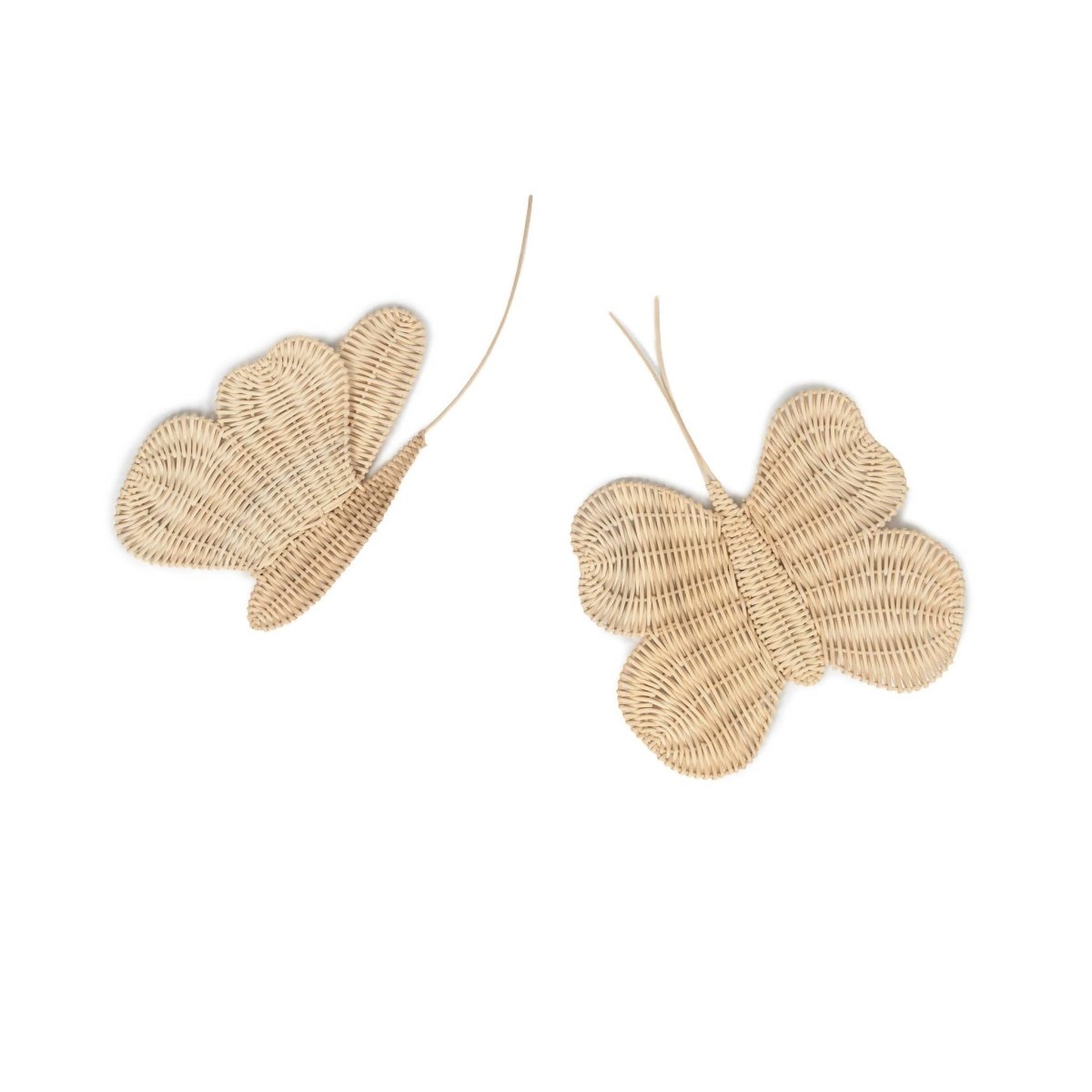 butterfly rattan wall decal