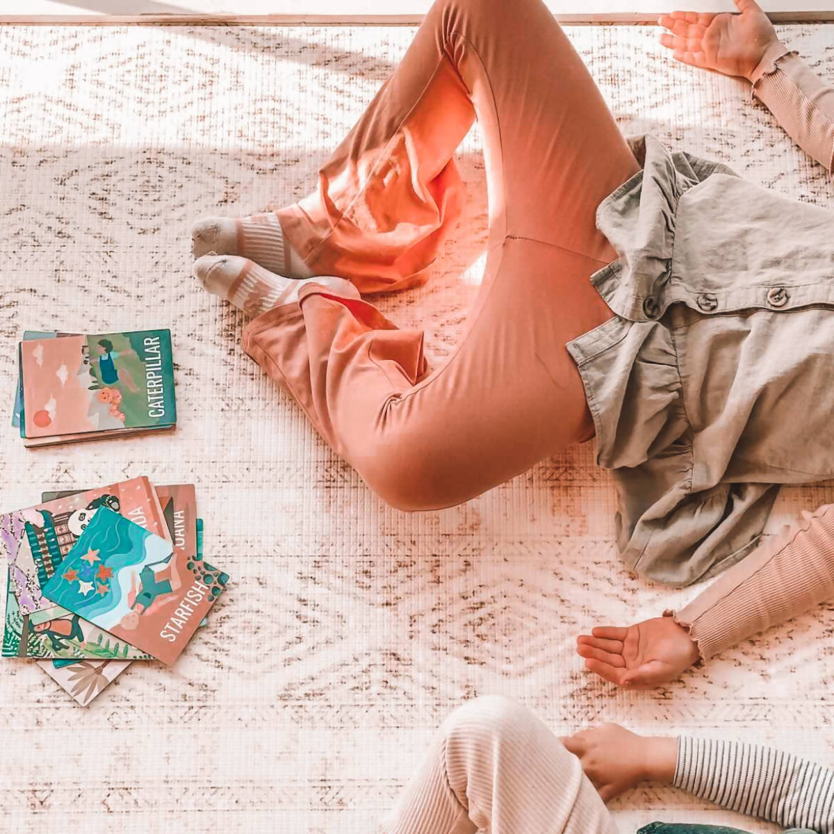 yoga flash cards
