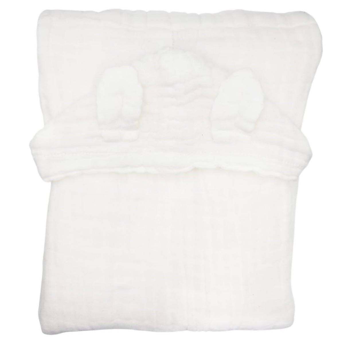 hooded muslin towel 