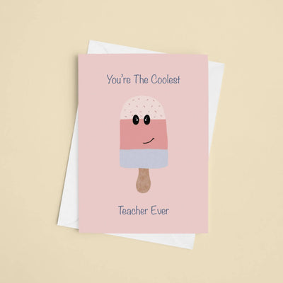 teacher thank you card
