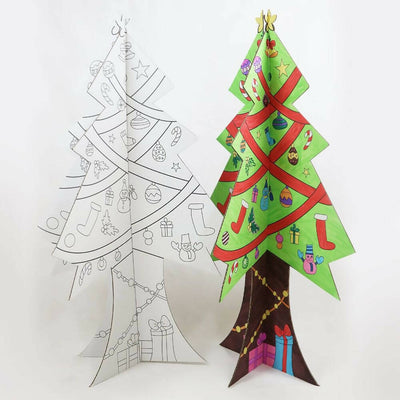 christmas coloring structure